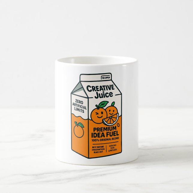 Creative Juice Coffee Mug (Center)