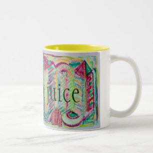 creative juice Two-Tone coffee mug