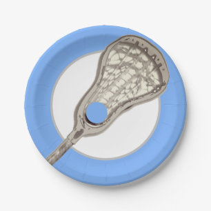 Creative Lacrosse Party Paper Plate
