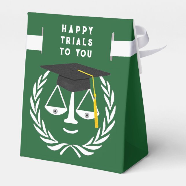Creative Law School Graduation Favour Box (Back Side)