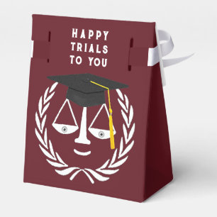 Creative Law School Graduation Favour Box