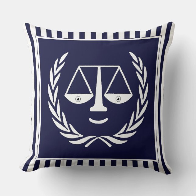 Creative Lawyer Gift Idea Cushion (Front)