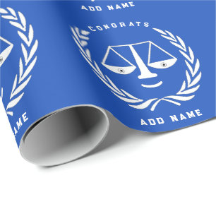Creative Lawyer Gift Wrapping Paper