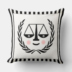Creative Lawyer Throw Pillow
