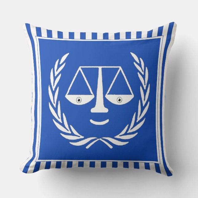 Creative Lawyer Throw Pillow (Front)