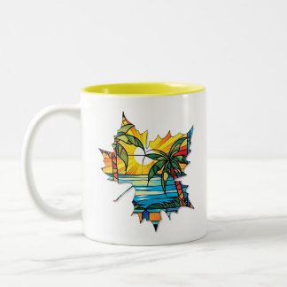 Creative Leaf Mug for coffee or tea