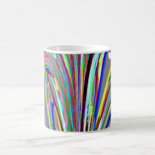 Creative lines coffee mug