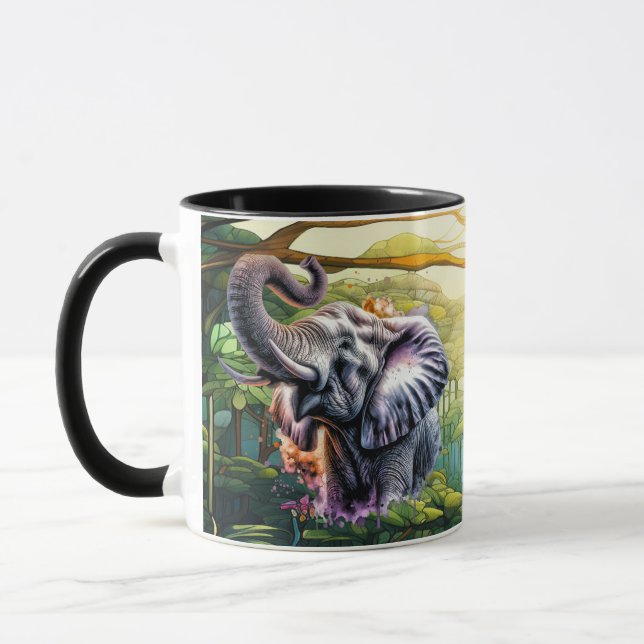 Creative Lucky Elephant Mug (Left)