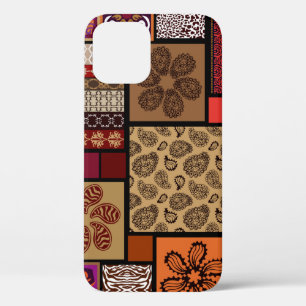 Creative mega set of seamless patterns inspired by iPhone 12 case