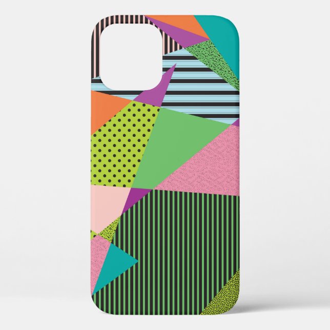 Creative Memphis Frame Modern Design Case-Mate iPhone Case (Back)