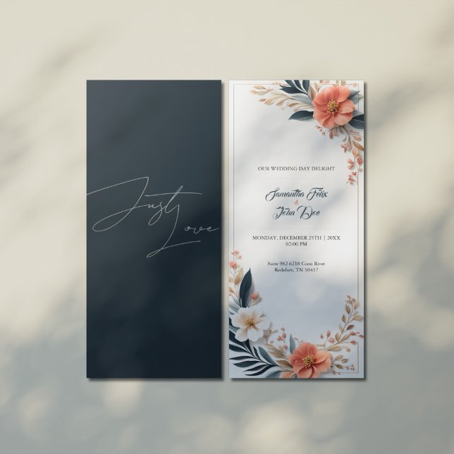 Creative Minimalist Wedding Invitation Card (Creator Uploaded)