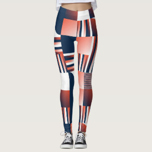 Creative Modern Geometrical Seamless Pattern Leggings