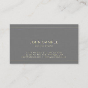 Creative Modern Professional Luxury Premium Linen Business Card