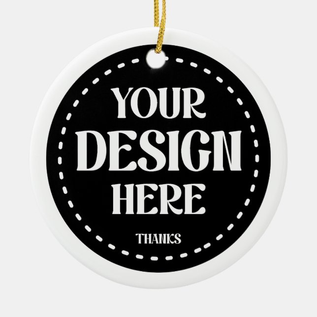 Creative, modern, sleek & imaginative ceramic ornament (Front)