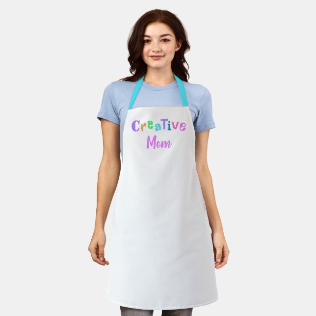 Creative Mum Fun Apron (Worn)