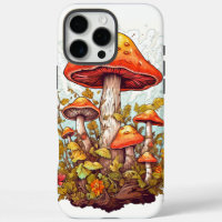 Creative Mushroom Forest Illustration