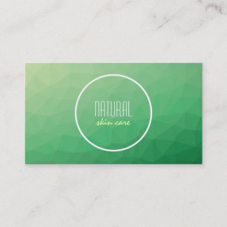 Creative nature theme business card