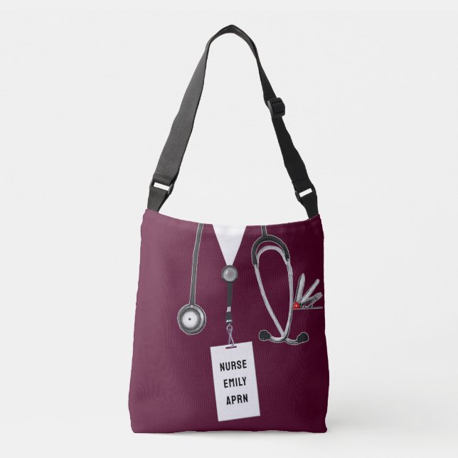 Creative Nurse Gift Crossbody Bag (Front)