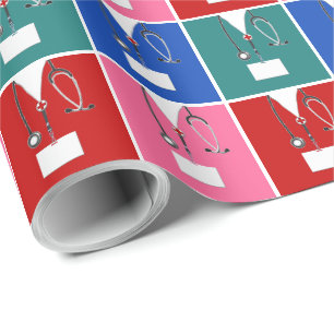 Creative Nurse Gift Wrapping Paper