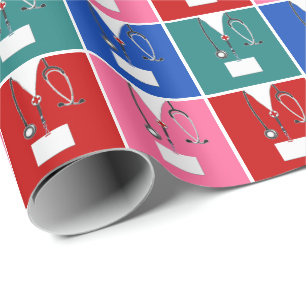 Creative Nurse Gift Wrapping Paper