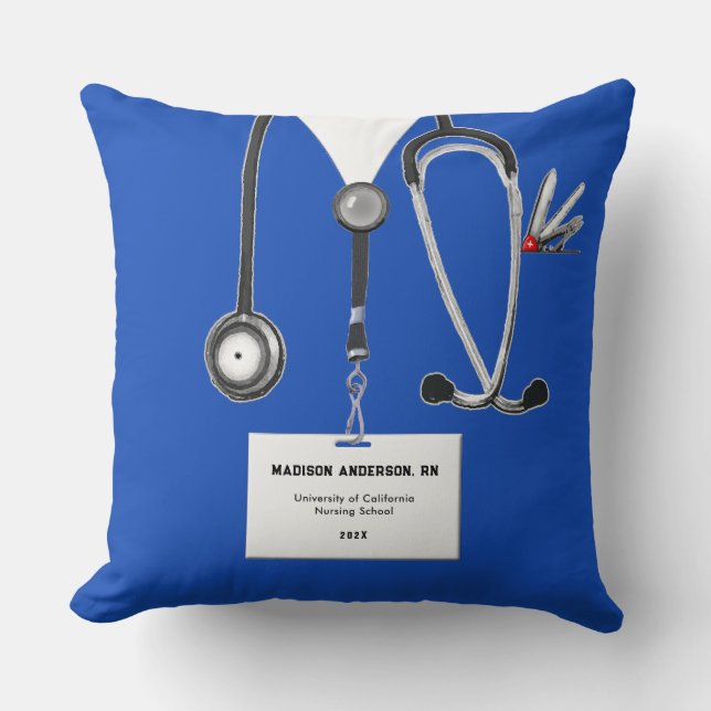 Creative Nurse Graduation Gift Cushion (Front)