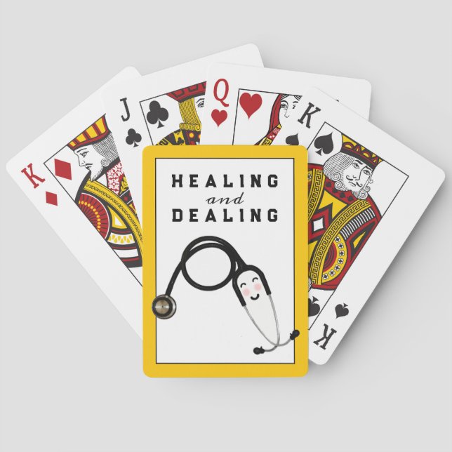 Creative Nurse Playing Cards (Back)
