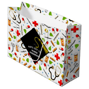 Creative Nursing School Grad Large Gift Bag