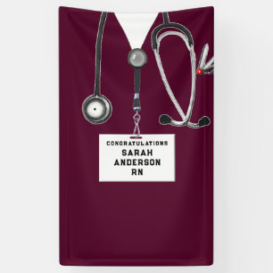 Creative Nursing School Graduation Banner
