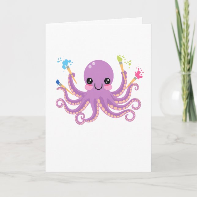 Creative Octopus Studio Card (Front)