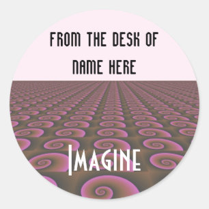 Creative Office Name Tag