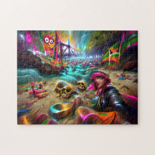 Creative pattern jigsaw puzzle