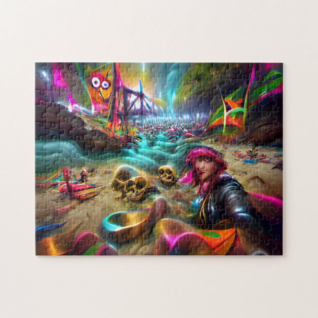 Creative pattern jigsaw puzzle (Horizontal)