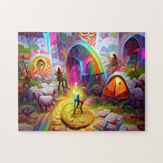 Creative pattern jigsaw puzzle (Horizontal)