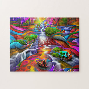 Creative pattern jigsaw puzzle