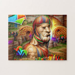 Creative pattern jigsaw puzzle