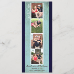 Creative Photo Booth Save the Date (Sky Blue)