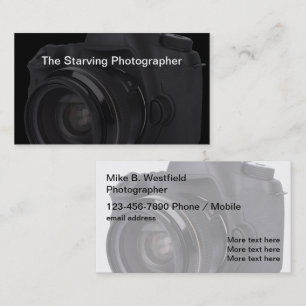 Creative Photographer Business Cards Template
