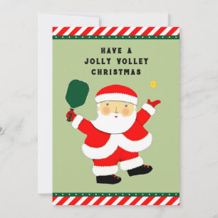 Creative Pickleball Christmas Holiday Card