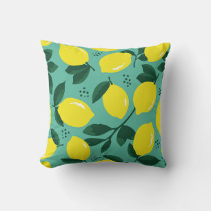 Creative pink-blue paint texture, abstract. cushion