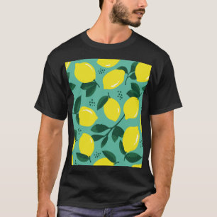 Creative pink-blue paint texture, abstract. T-Shirt
