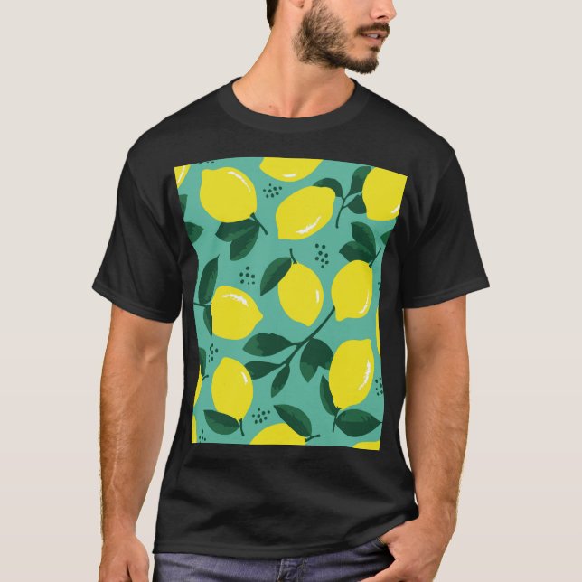 Creative pink-blue paint texture, abstract. T-Shirt (Front)
