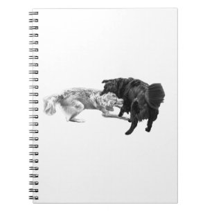 Creative Pugs, Shaded Pages Notebook
