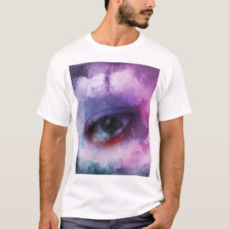 creative purple eye T-Shirt