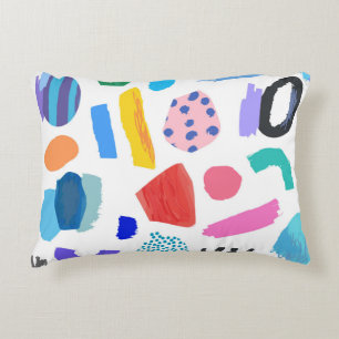 Creative Seamless pattern. Artistic universal back Decorative Cushion