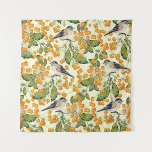Creative seamless pattern background decorated wit tapestry