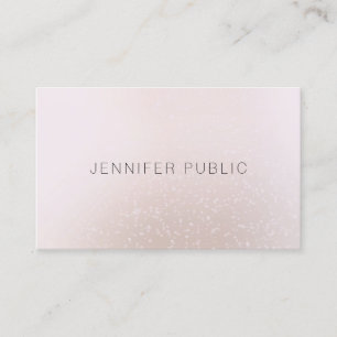 Creative Simple Modern Professional Trendy Plain Business Card