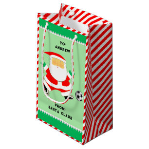 Creative Soccer Christmas Small Gift Bag