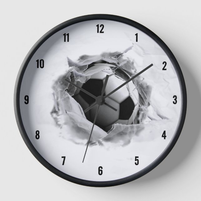 Creative Soccer Clock (Front)