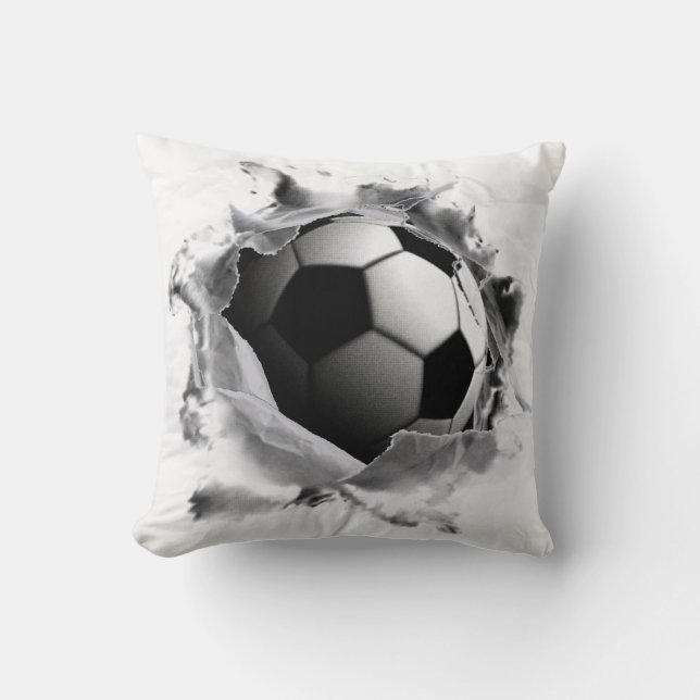 Creative Soccer Decor Cushion (Front)