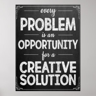 Creative Solutions Classroom Poster